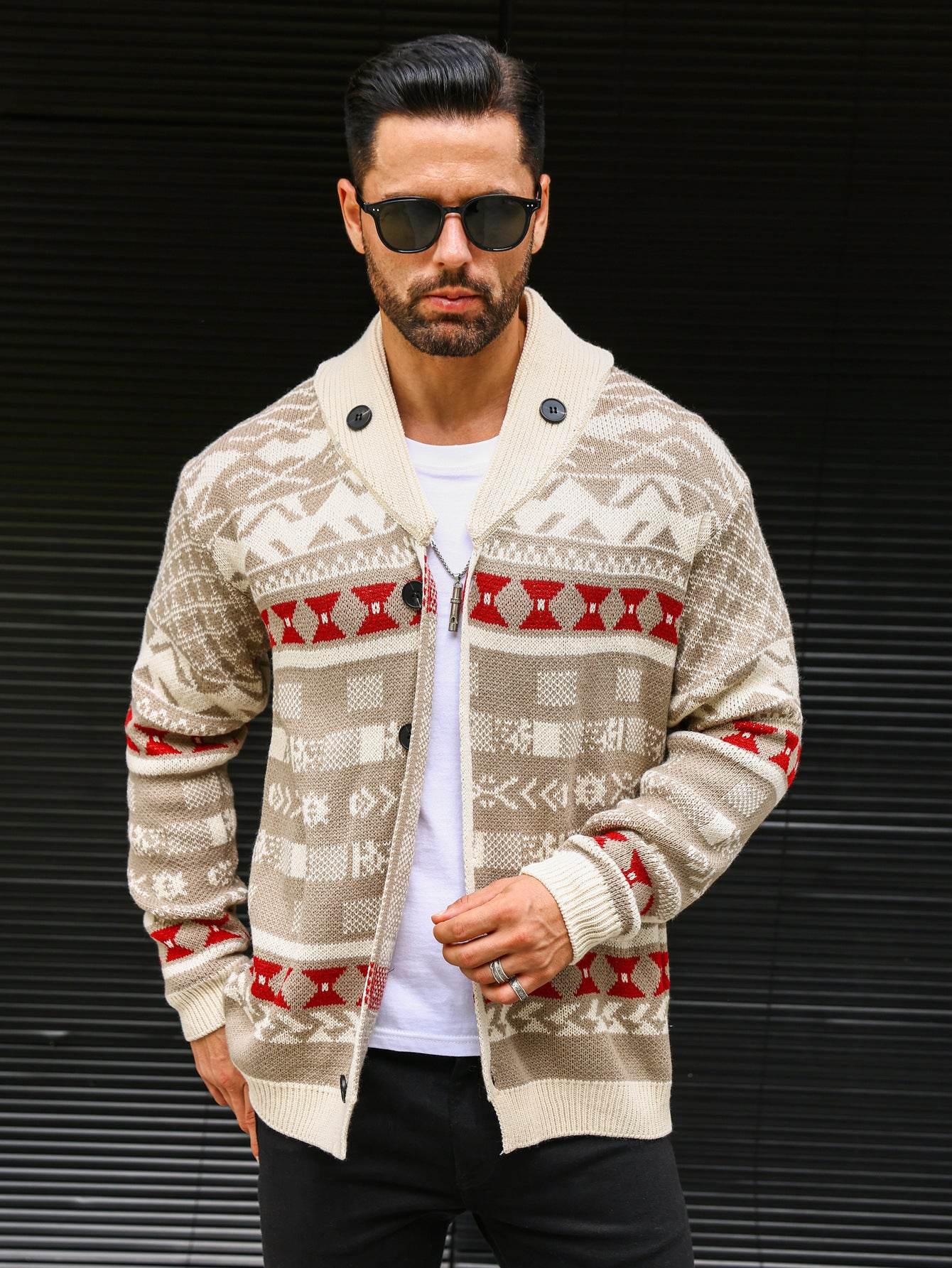 Autumn Knitwear Coat for Men - Stylish, Warm & Versatile for Winter 2025 - Buy Center