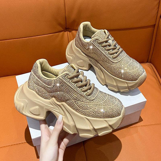 Women's Platform Heel Sports Shoes - Casual Stylish Flats for 2025 - Buy Center
