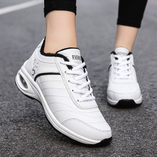 Buycenter Women's Leather Running Shoes - Trendy, Stylish & Breathable - Buy Center