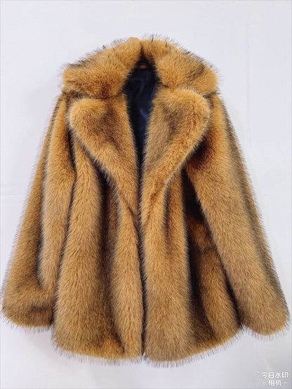 Buycenter Fall Winter Fashion Mid-Length Coat Set - Warm Women's Jacket - Buy Center