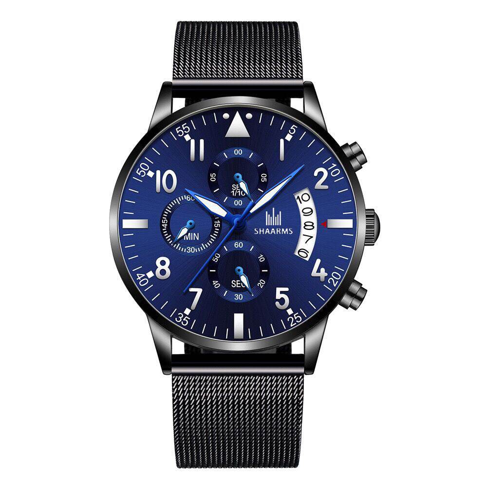 Concept Men's Mesh Strap Quartz Watch - Stylish Calendar Design 2025 - Buy Center