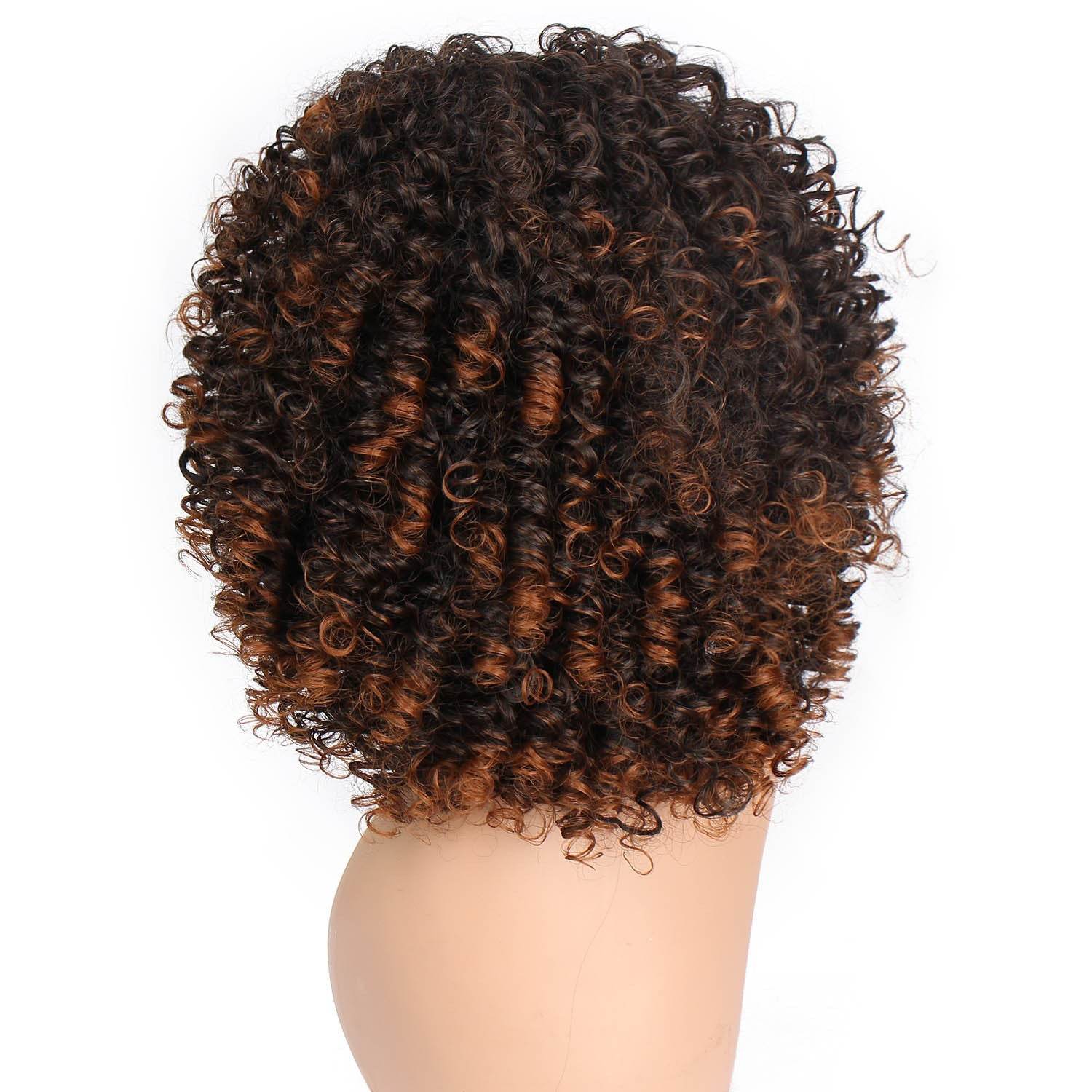 16-Inch European American Wigs - Premium Human Hair for Natural Style - Buy Center