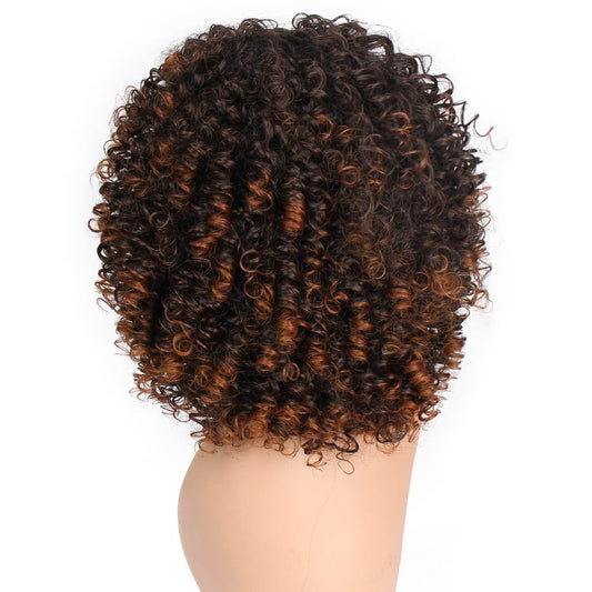 16-Inch European American Wigs - Premium Human Hair for Natural Style - Buy Center