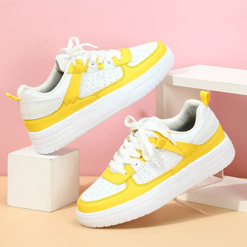 Comfortable Platform Sneakers - Soft Bottom Vulcanize Shoes for Sports - Buy Center