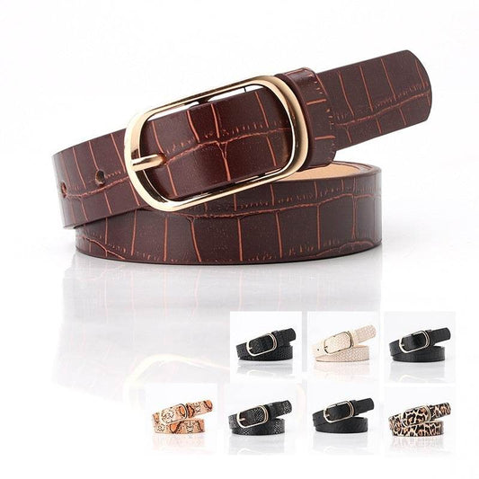 Fashion All-Matching Women's Belt - Durable Pin Buckle, Stylish Colors - Buy Center