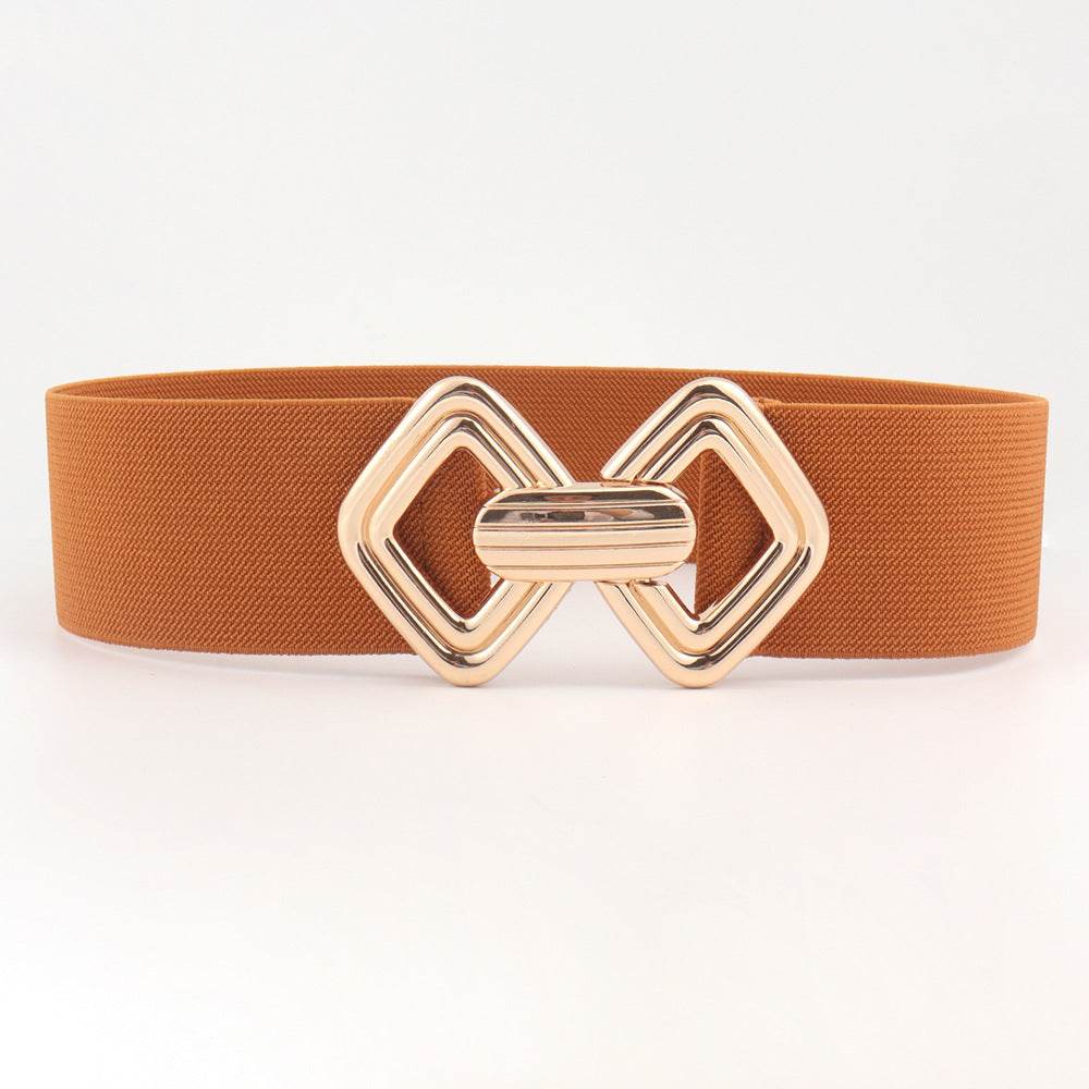 Women's Elastic Waistband Wide Belt - Stylish Premium Cummerbund 2025 - Buy Center