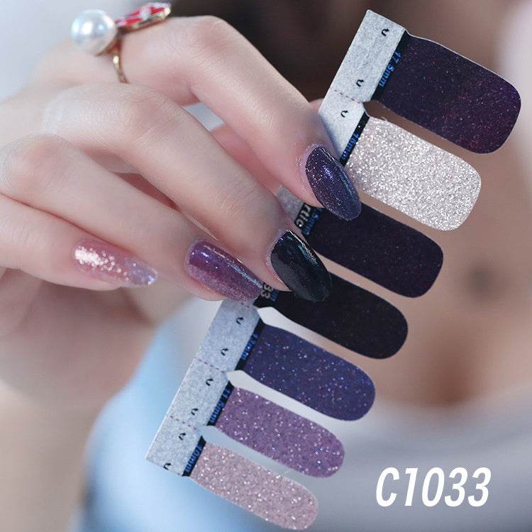 Vibrant Nail Polish Stickers - Waterproof & Easy to Apply for 2025 - Buy Center