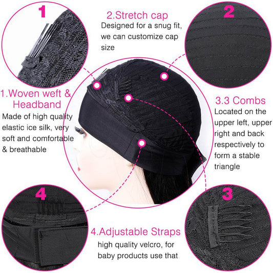 Human Hair Headband Wig - No Lace, Straight Style for Effortless Flair - Buy Center