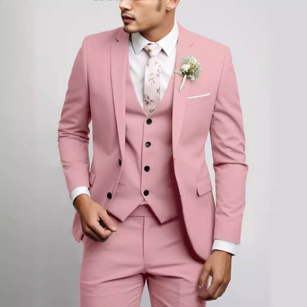 Men's Casual Two Button Suit Set - Stylish Comfort for Every Occasion - Buy Center