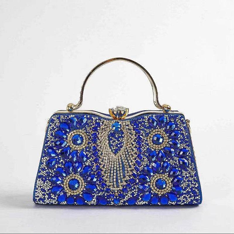 Buycenter Women's Shiny Banquet Clutch - Elegant Square Design in Multiple Colors - Buy Center