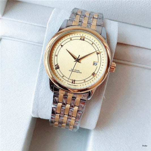 Buy Center Casual Men's Mechanical Watch - Steel Band, 40.5mm Dial - Buy Center