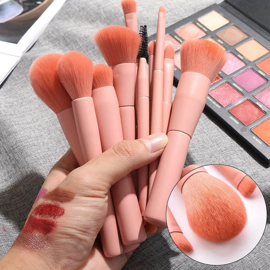 Professional Cosmetic Brush Set - Soft Nylon Hair & Ergonomic Handles - Buy Center