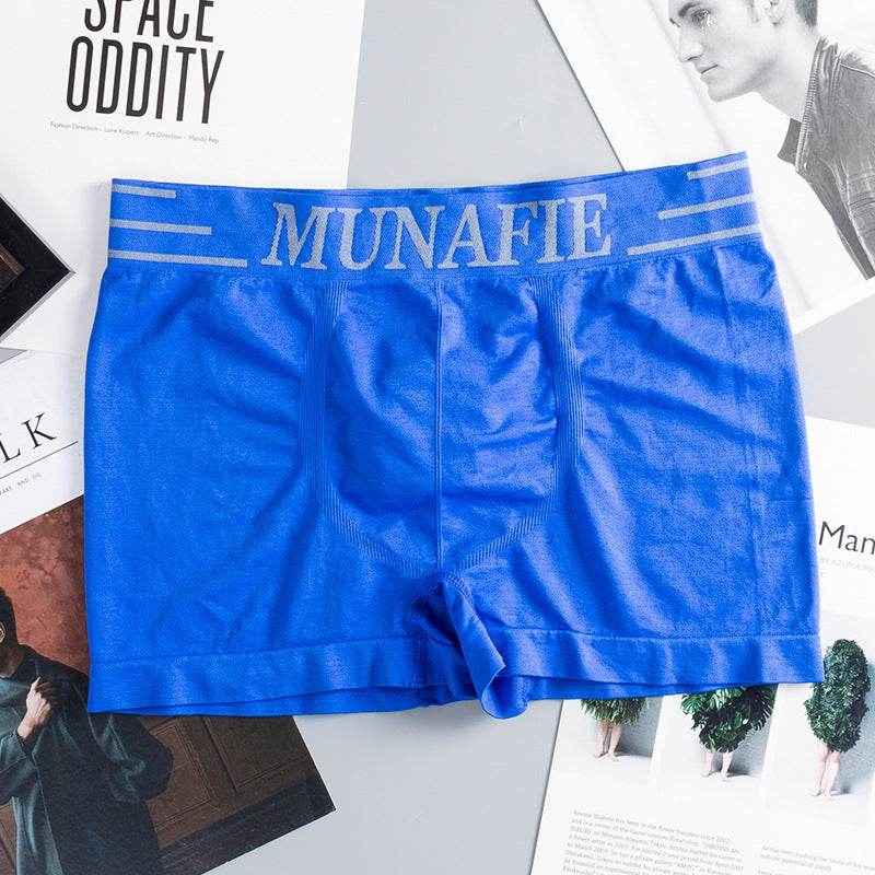 New Monogram Boxer Shorts for Men - Ice Silk Lightweight Comfort