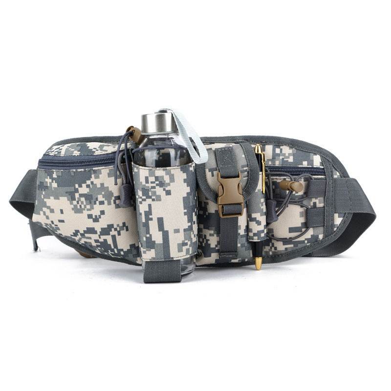 Men's Waterproof Outdoor Waist Bag - Stylish Camouflage for Adventures - Buy Center