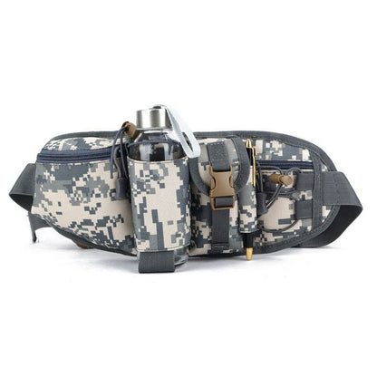 Men's Waterproof Outdoor Waist Bag - Stylish Camouflage for Adventures - Buy Center
