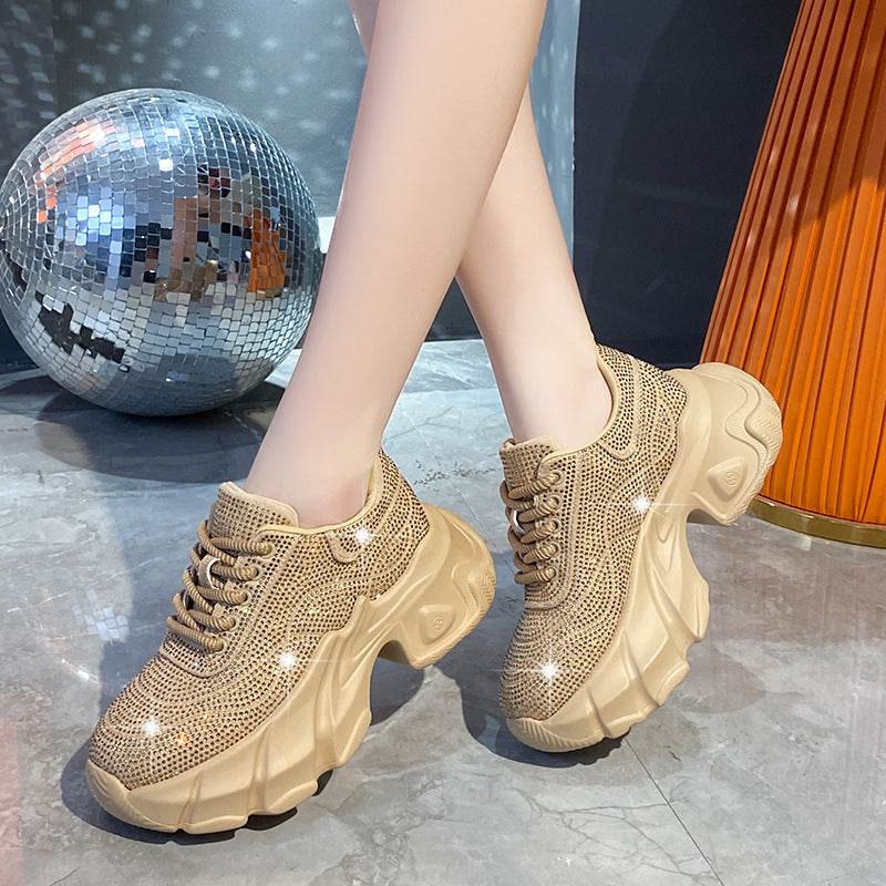 Women's Platform Heel Sports Shoes - Casual Stylish Flats for 2025 - Buy Center
