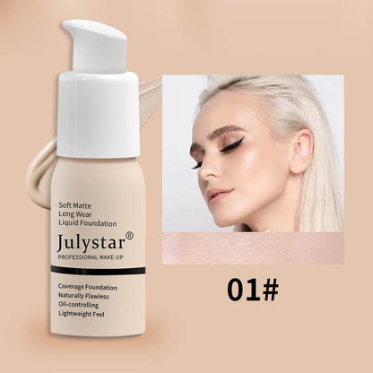 Waterproof Liquid Foundation - Long-Lasting Concealer for Flawless Skin - Buy Center