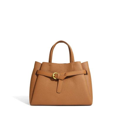 Tuscan Authentic Leather Mummy Bag - Premium First Layer Cowhide Design - Buy Center