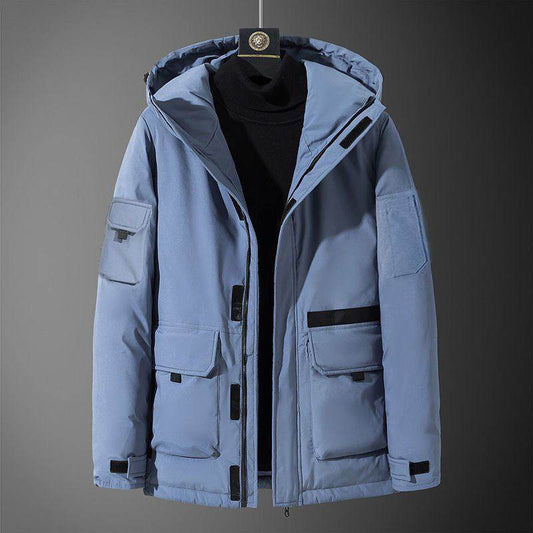 Stylish Outdoor Coat - Durable Down Jacket for Students, Sizes S-3XL - Buy Center