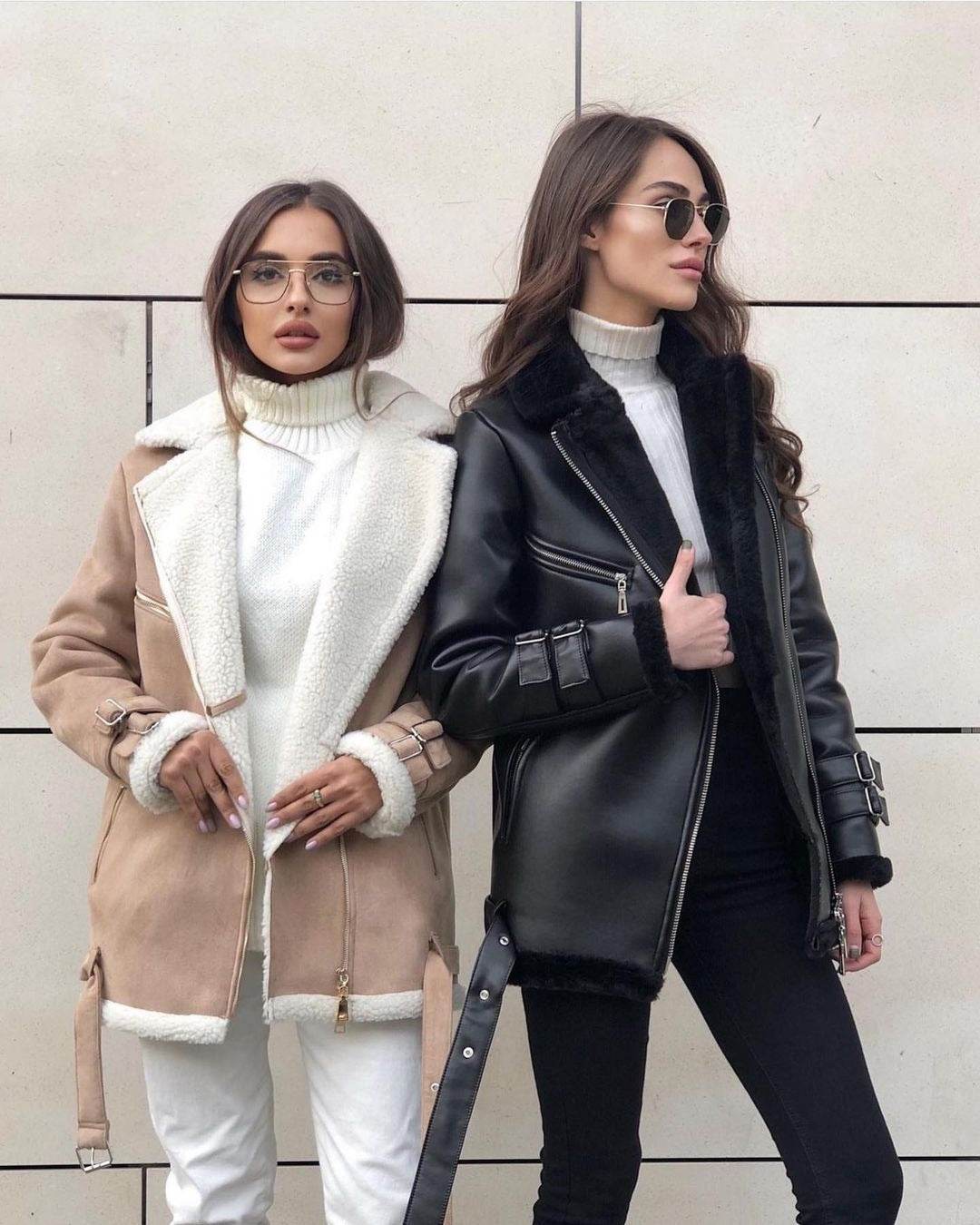 Stylish Women's Suede Zipper Cardigan - Trendy Long Sleeve Solid Coat - Buy Center