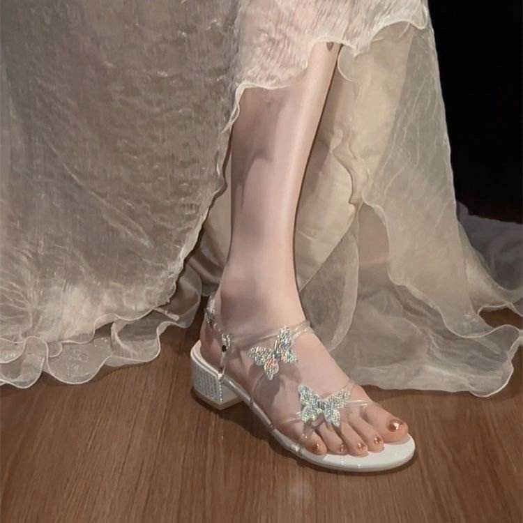 Buycenter Rhinestone Sandals for Women - Stylish & Elegant Design - Buy Center