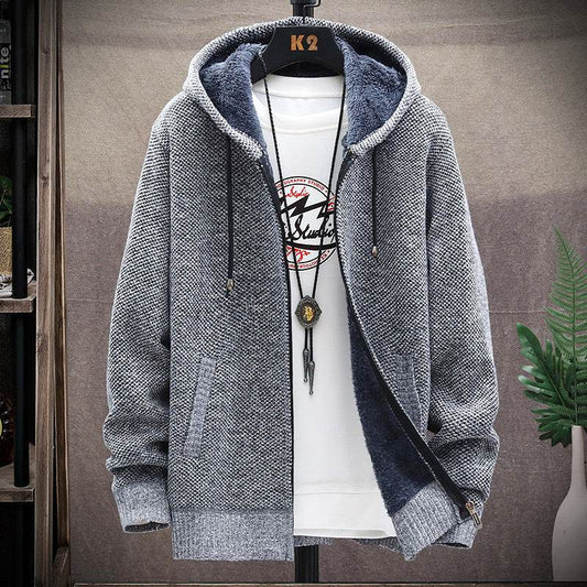 Buycenter Fleece Coat - Loose Cardigan for Youth, Perfect for Winter Wear - Buy Center