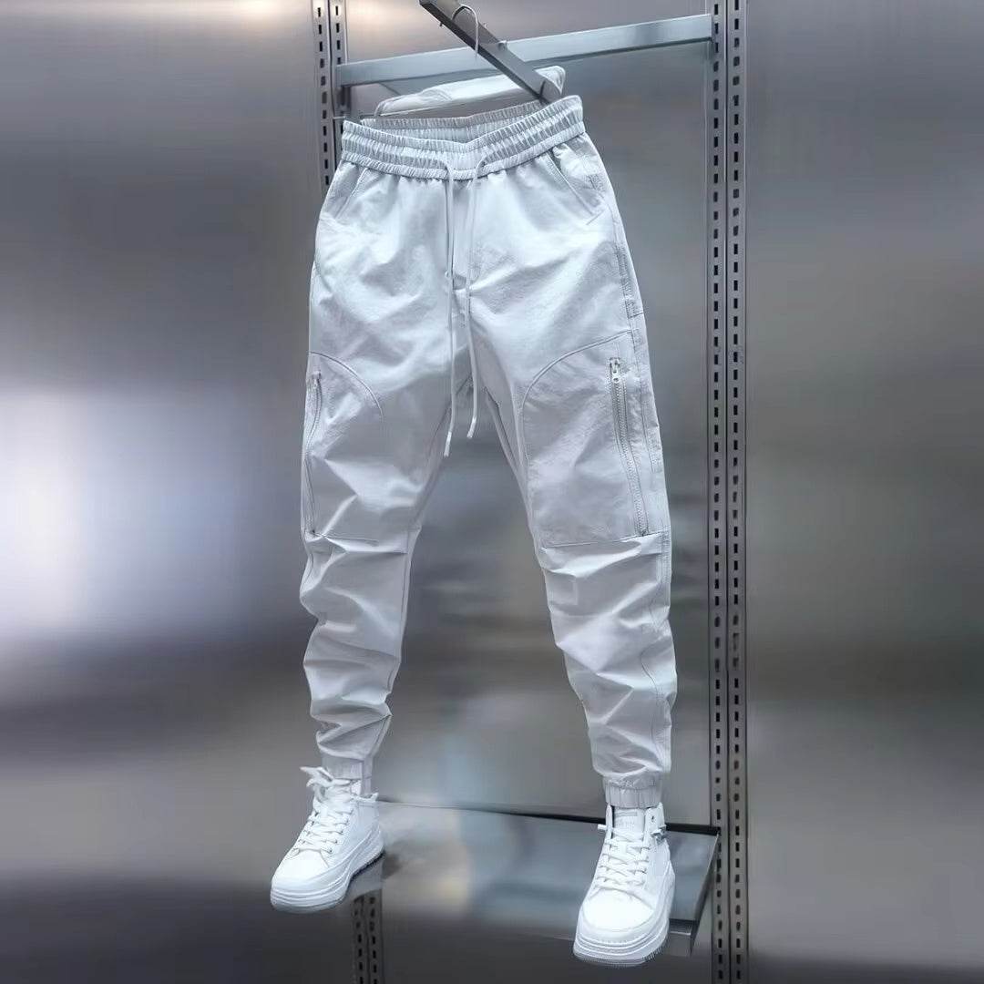 Casual Men's Ankle Banded Pants - Stylish and Comfortable Fit for Any Occasion - Buy Center
