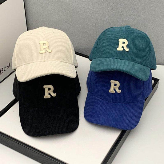 Buycenter Fashion Corduroy Baseball Cap - Adjustable Snapback for Ladies - Buy Center