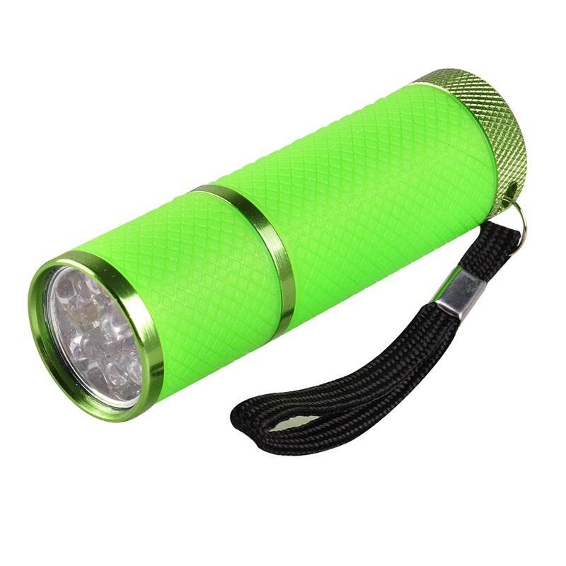Mini Manicure Flashlight - 9LED Nail Dryer with Durable Aluminum Design - Buy Center