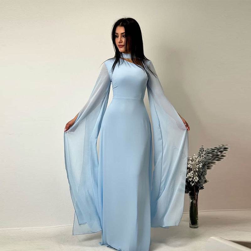 Buycenter Women's Slim Fit Dress - Long Sleeve, Socialite Style, Multiple Colors - Buy Center