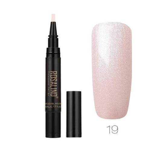 5ml Solid Color Nail Art Pen - Easy Application in 58 Vibrant Shades - Buy Center