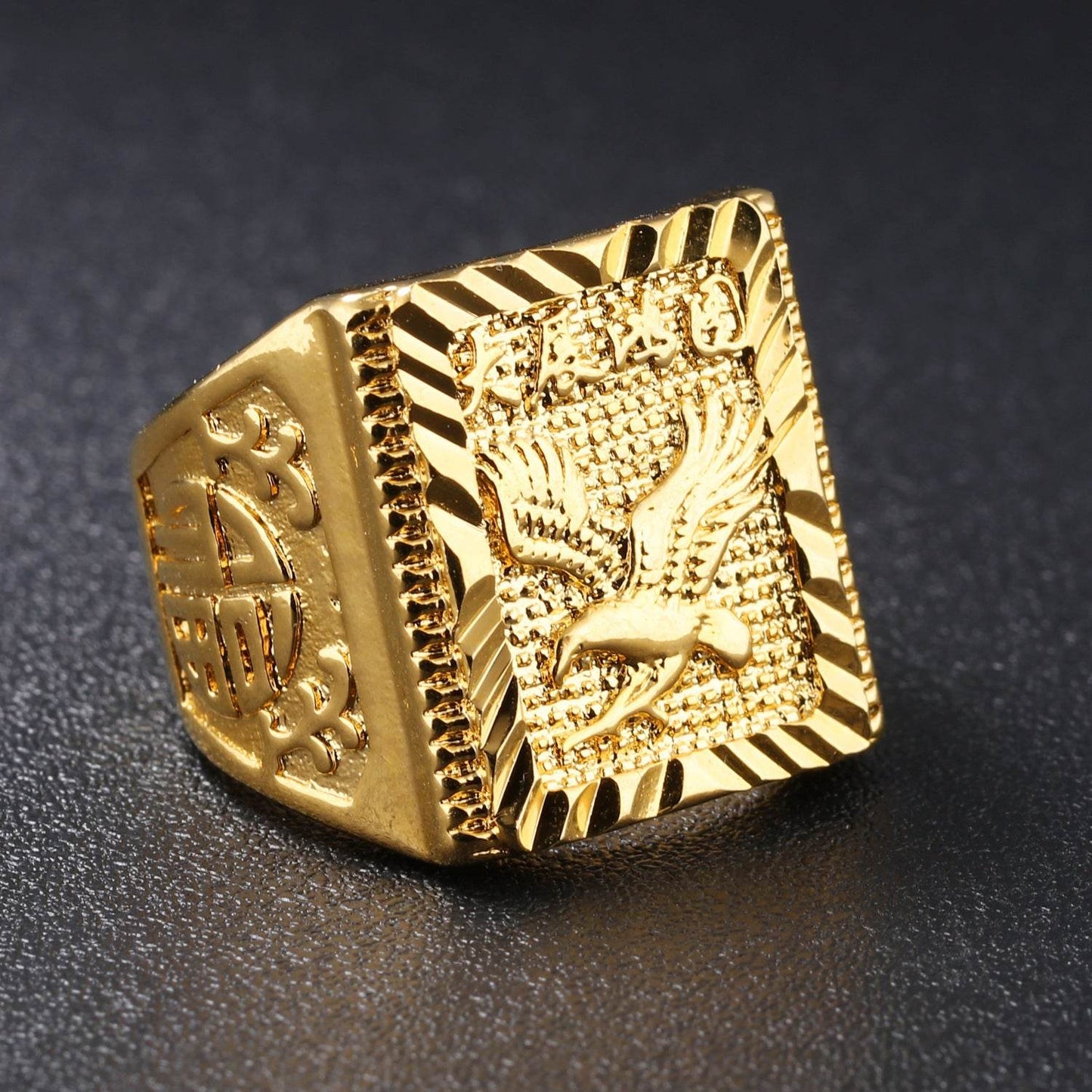 Adjustable Sailboat Men's Ring - Stylish Copper Geometric Design 2025 - Buy Center
