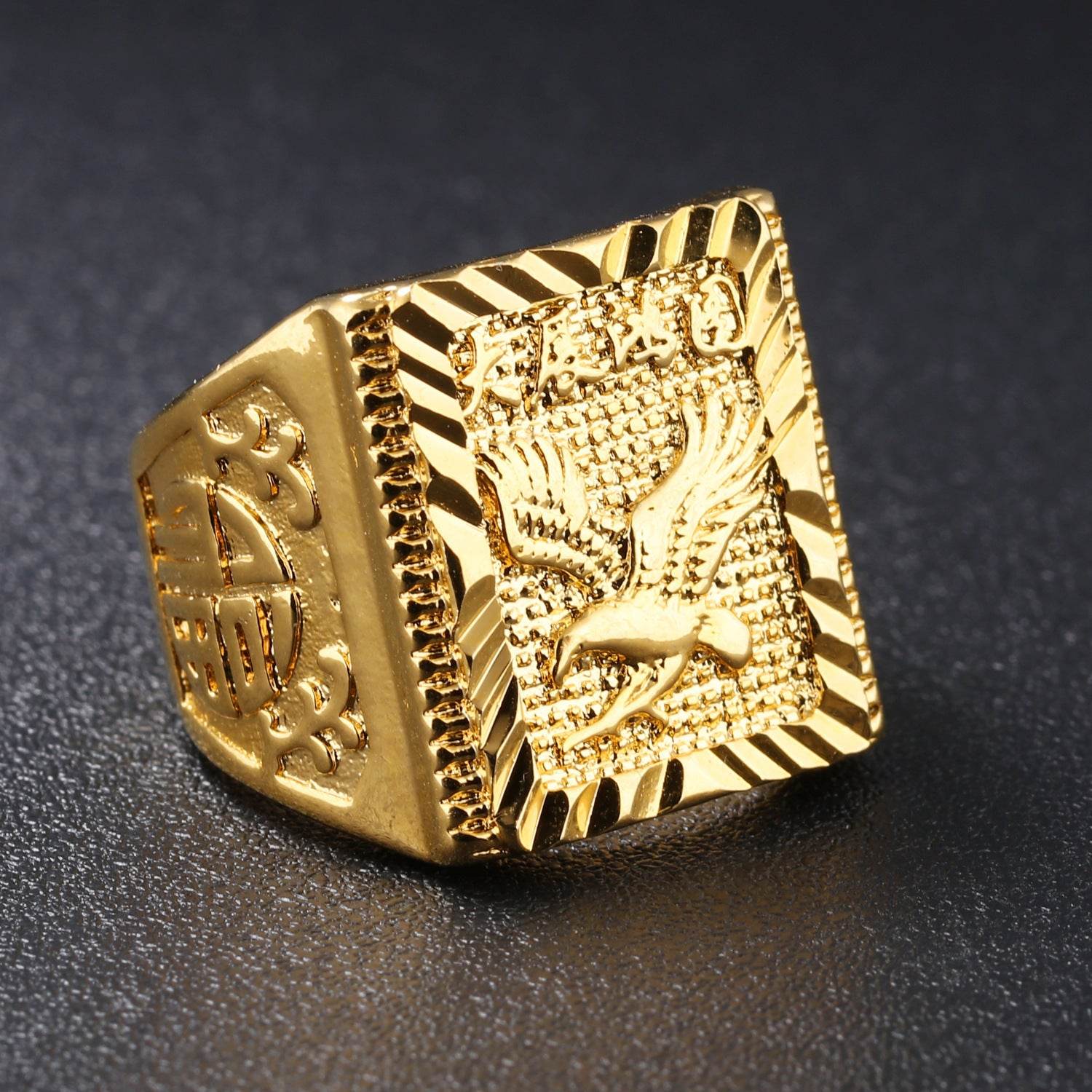 Adjustable Sailboat Men's Ring - Stylish Copper Geometric Design 2025 - Buy Center