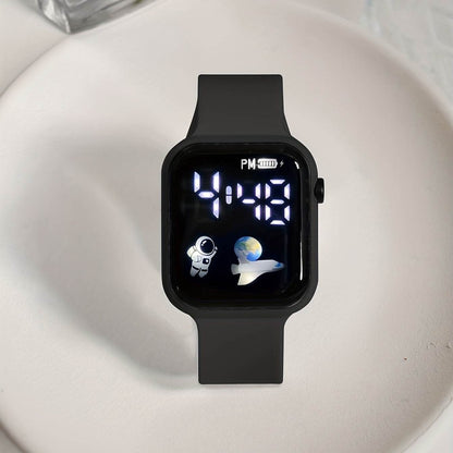 Minimalist Waterproof Spaceman Watch - Stylish Kids' Accessory 2025 - Buy Center