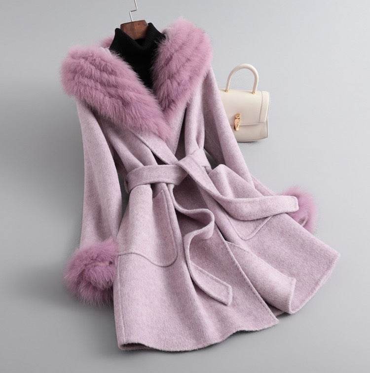 Buycenter Women's Slim Fit Sheepskin Coat - Perfect for Autumn & Winter - Buy Center