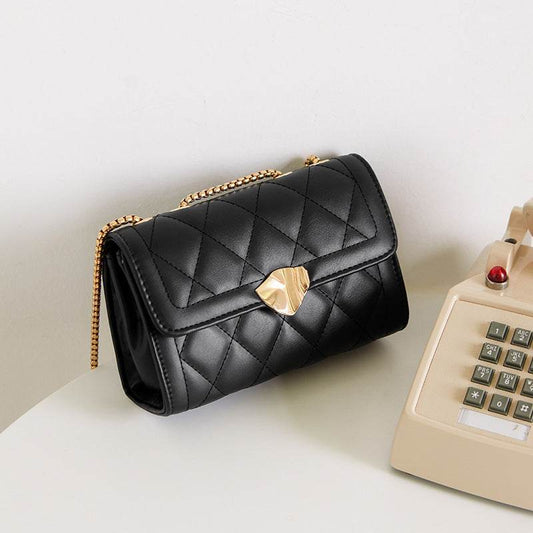 Buycenter Light Luxury Chain Crossbody Bag - Midnight Black Fashion - Buy Center