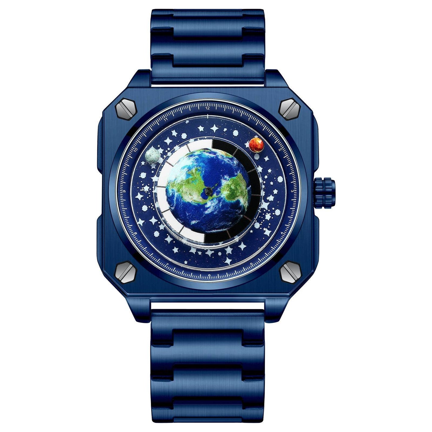 Buy Center Men's Quartz Watch - Creative Big Dial with Stylish Design - Buy Center