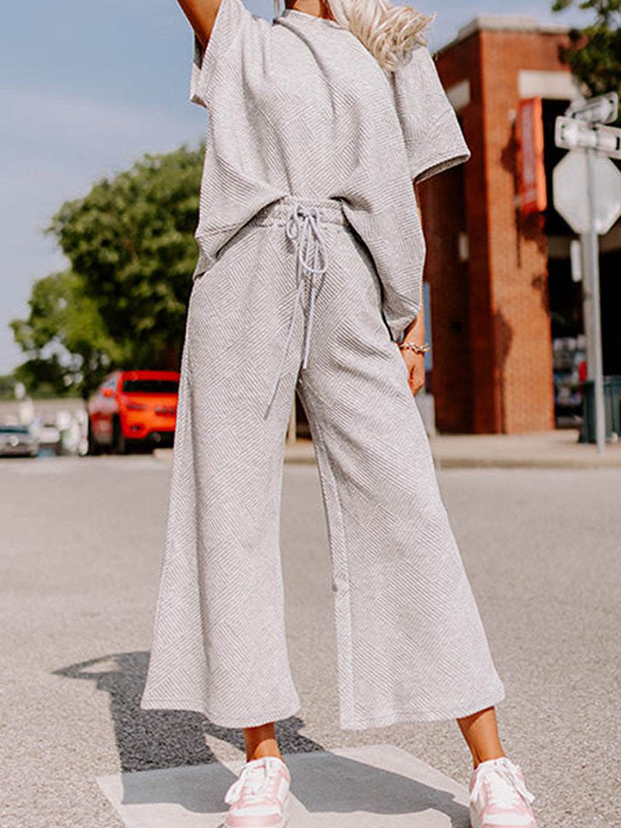Buycenter Summer Casual Suit for Women - European Style Sportswear - Buy Center