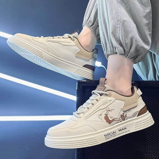 Men's Fashion Sneakers - Trendy Low Top Casual Shoes for Spring 2025 - Buy Center