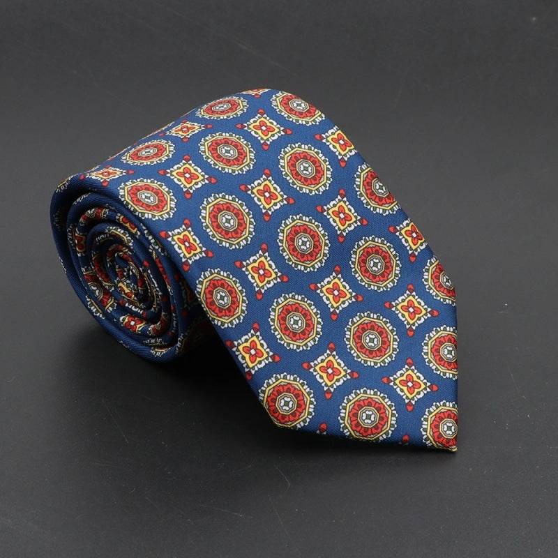 Super Soft Bohemian Silk Ties - Stylish 75mm Neckties for Any Occasion - Buy Center