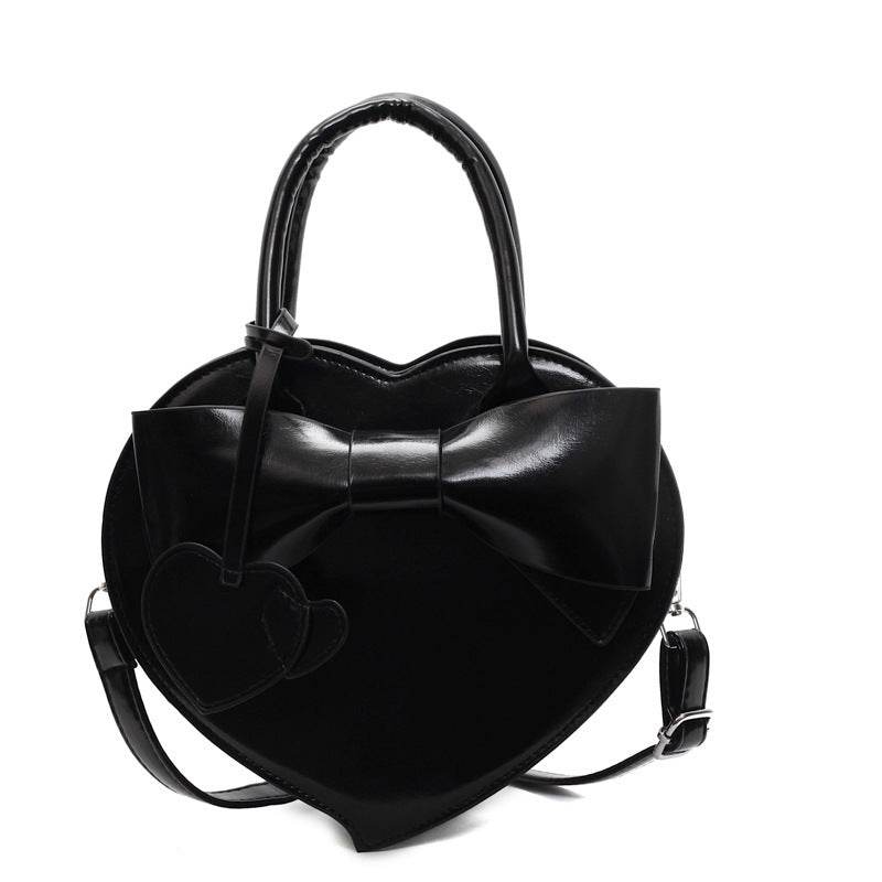 Buycenter Bow Heart Crossbody Bag - Fashionable Portable Messenger Bag - Buy Center