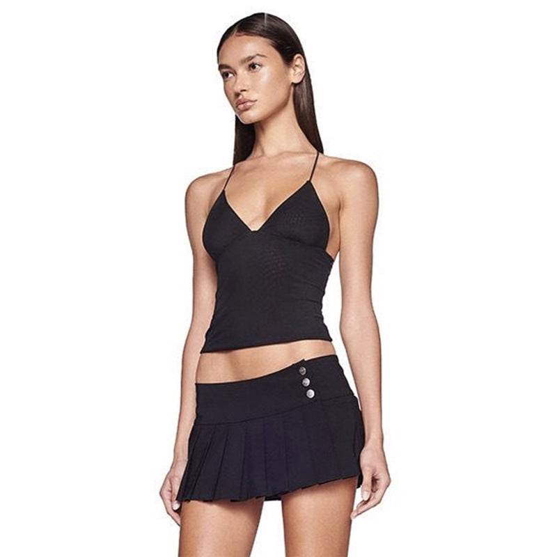 Sexy Butterfly Lace-Up Backless Camisole - Women's Mesh Sling Top S-XL - Buy Center