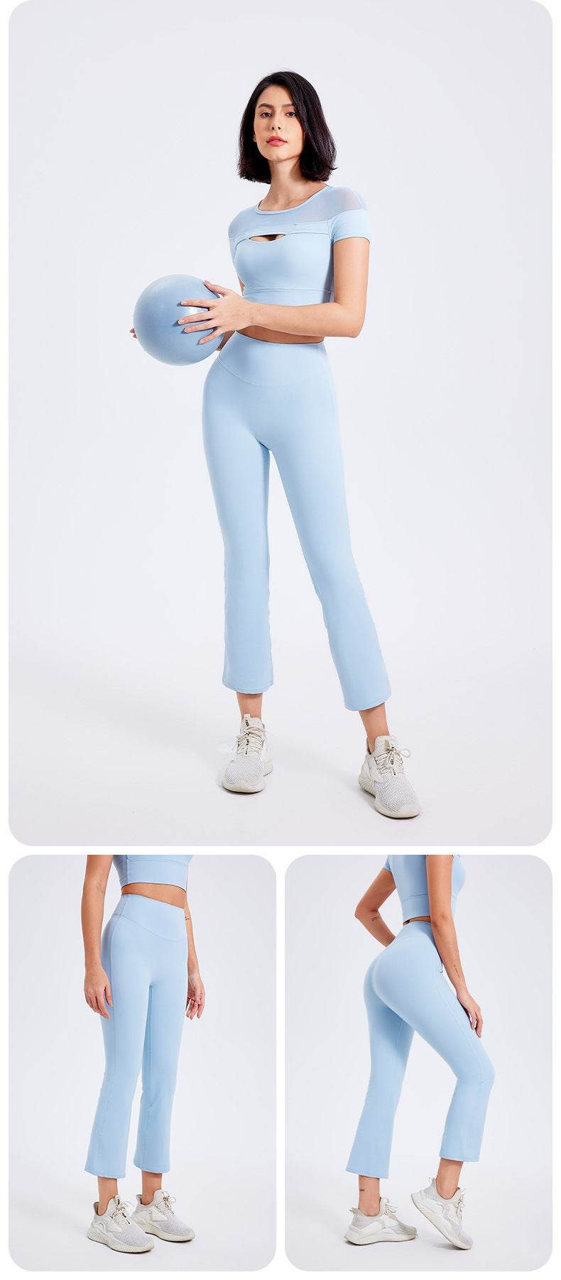 Summer Women's High Waist Yoga Pants - Slim Fit Fitness Leggings 2025 - Buy Center