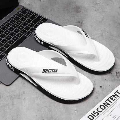 Buycenter Men's Non-slip Flip-Flops - Stylish Open Toe Sandals for Outdoors - Buy Center