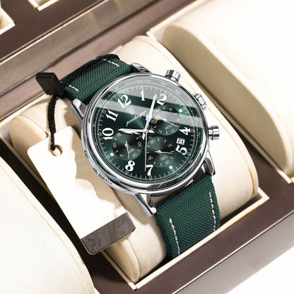 Multifunctional Luminous Quartz Men's Watch - Stylish & Versatile Design - Buy Center