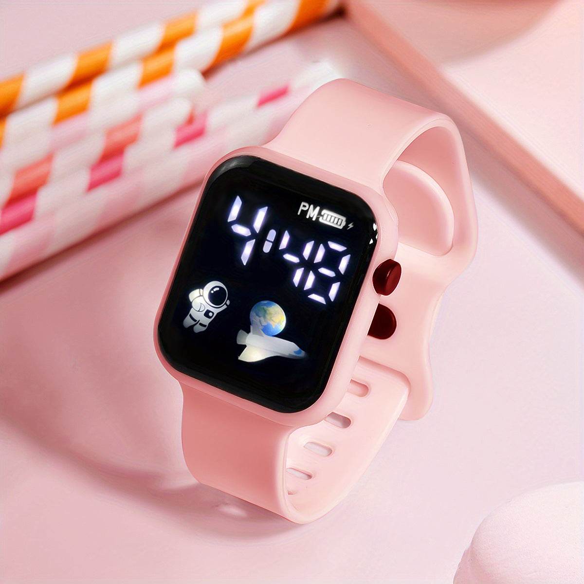 Minimalist Waterproof Spaceman Watch - Stylish Kids' Accessory 2025 - Buy Center