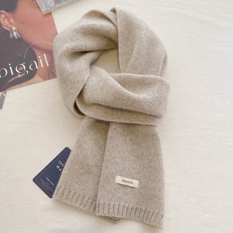 Women's Pure Wool Scarf - Cozy Wraps in Stylish Tie-Dye Colors - Buy Center