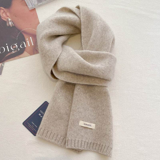 Women's Pure Wool Scarf - Cozy Wraps in Stylish Tie-Dye Colors - Buy Center