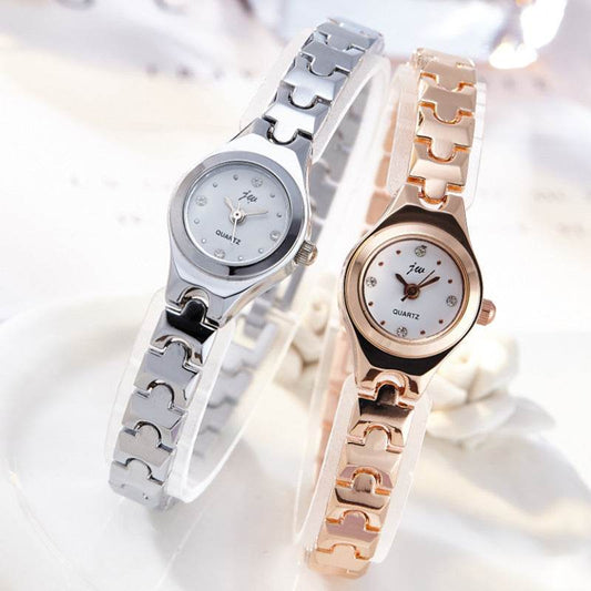 Buy Center Women's Steel Strap Watch - Thin Dial, Stylish Bracelet Design - Buy Center
