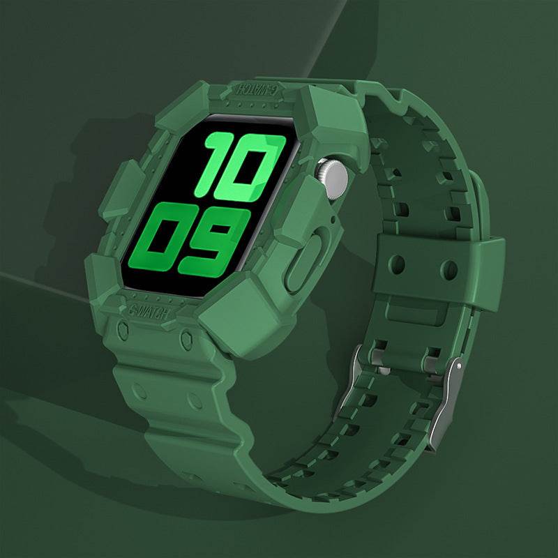 Stylish Silicone Apple Watch Strap - Compatible with iWatch6, Vibrant Colors - Buy Center